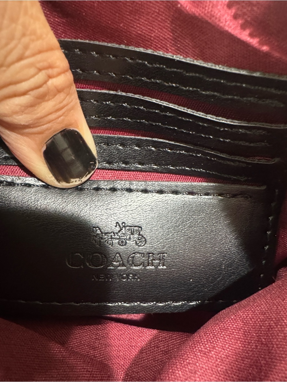 Coach White Cherry Mini Crossbody with Matching Pouches - Picture 3 of 4